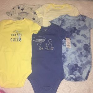 Carter’s bodysuit 5 pieces set, 24 month